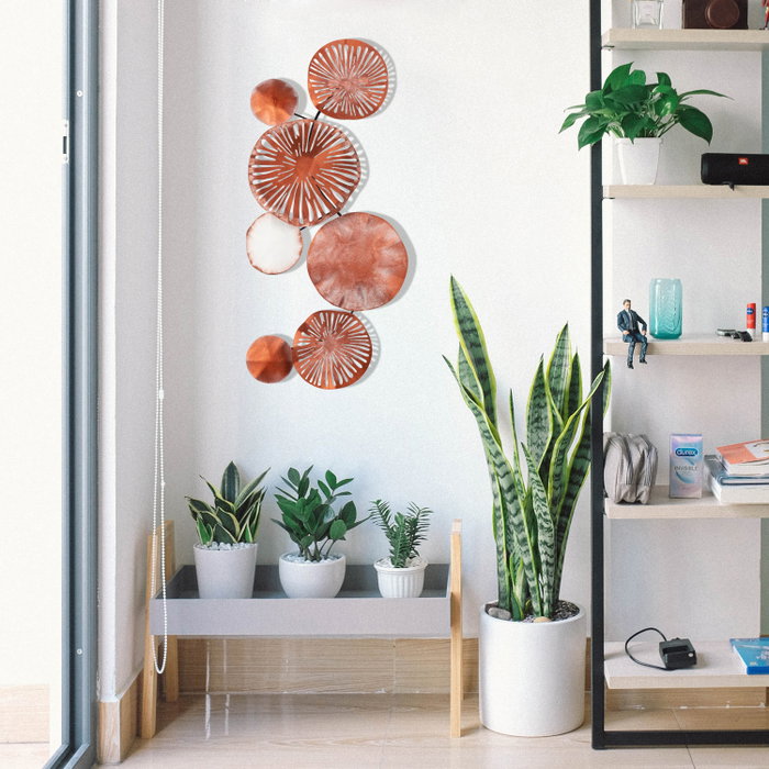 Wallity Accesorio Decorativo de Pared de Metal CH102-4 79 x 35 cm